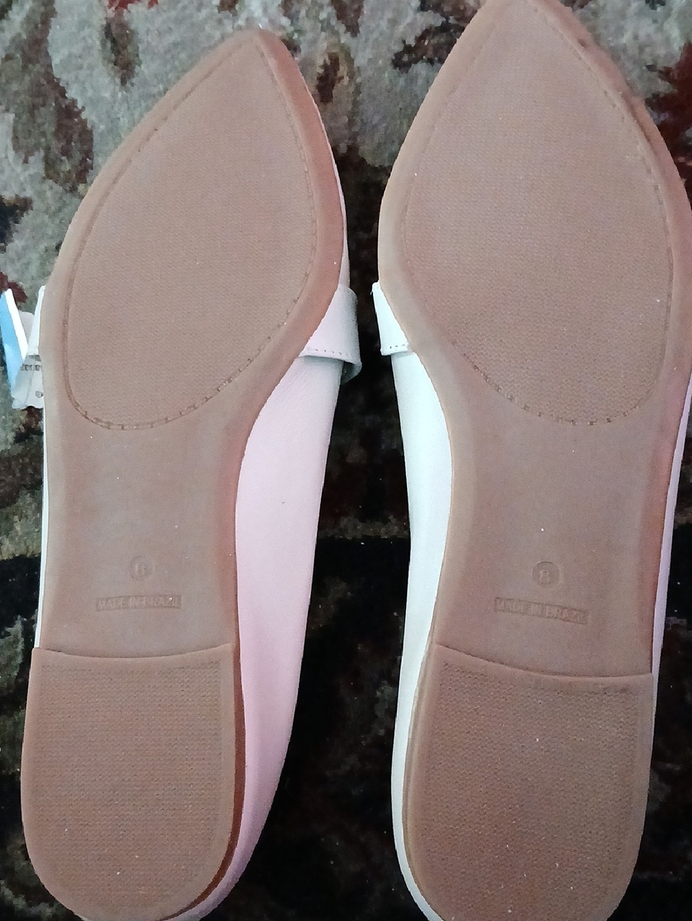 STEVE MADDEN LENON Ivory WEDDING FLATS. NWT, Sz8 - Picture 3 of 6
